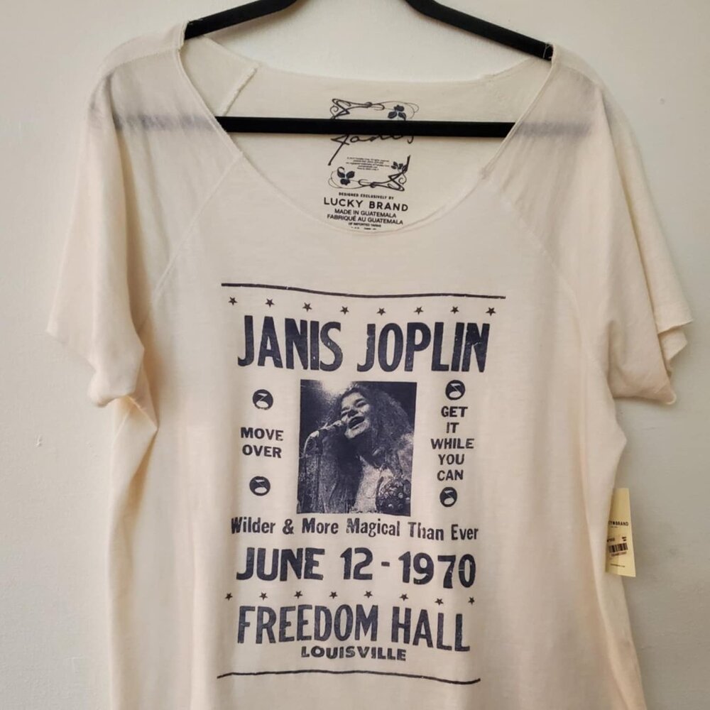 JANIS JOPLIN tee shirt (NWT)